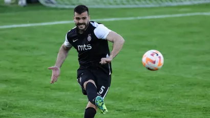 Igor Vujačić u dresu Partizana (©Starsport)