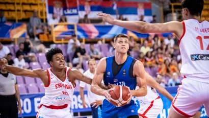 Detalj sa meča (©FIBA basketball)