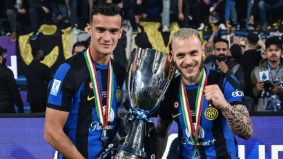 Aleksandar Stanković i Federiko Dimarko (©Guliver/Daniele Buffa)