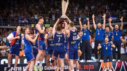 Juniorska selekcija Srbije (©FIBA Basketball)