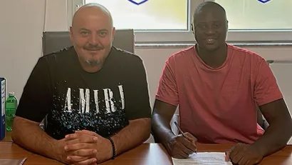 Magaje Geje (©FC Shkupi/Facebook)