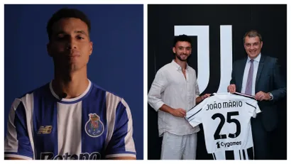 Alberto Kosta i Žoao Mario (©Porto CF, ©Juventus FC)