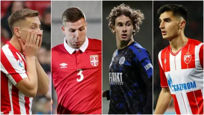 Ivan Šaponić, Nemanja Antonov, Đorđe Gordić i Željko Gavrić (©Reuters, ©Starsport)