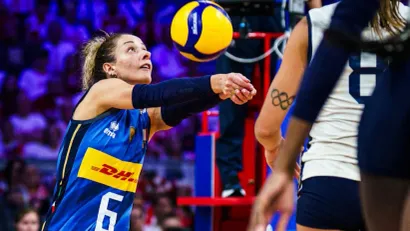 Monika De Đenaro (©FIVB)
