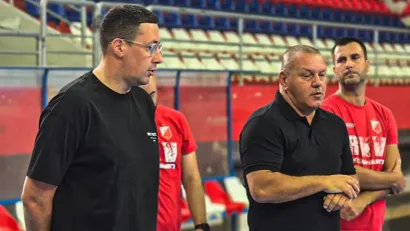 Marko Vujin i Darko Jevtić (©RK Vojvodina)