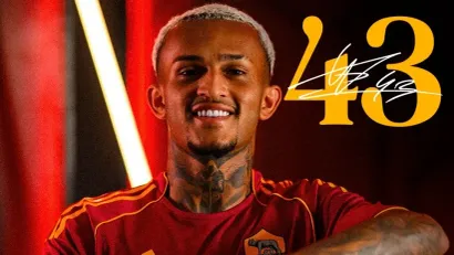 Vesli (©OfficialASRoma)
