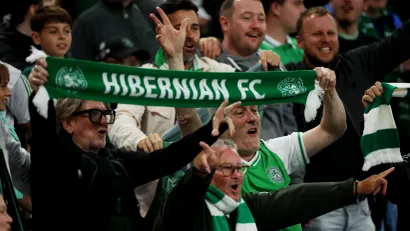Navijači Hibernijana (©Reuters)
