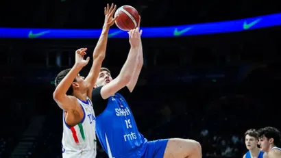 Detalj sa meča (FIBA Basketball)