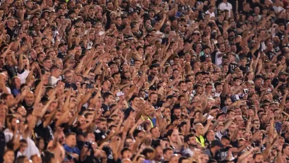Grozdovi ljudi na stadionu Partizana (Star sport)
