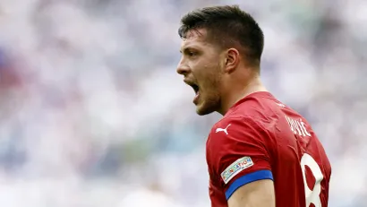Luka Jović (©Reuters)