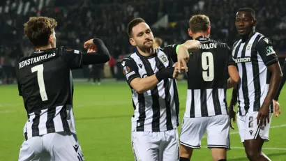 Andrija Živković i ove sezone uzdanica PAOK-a (©Reuters)