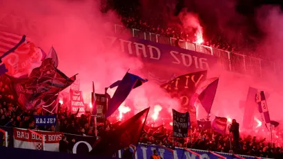 Navijači Dinama (©Reuters)