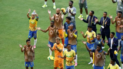Fudbaleri Mamelodija (©Reuters)