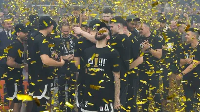 Detalj sa proslave titule (©Star Sport)