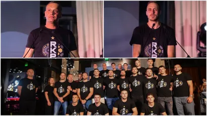 Đorđe Ćirković, Mladen Šotić i kompletan tim za sezonu 2025/2026 (©RK Partizan)