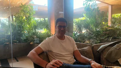 Predsednik Košarkaškog saveza Kipra, Andreas Muzurides (©Mozzart Sport)