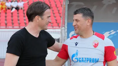 Siniša Dobrašinović i Vladan Milojević (©Starsport)