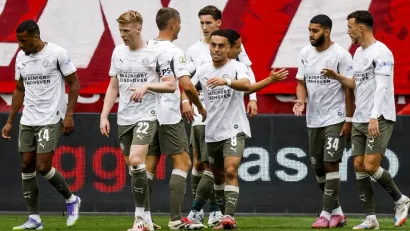 Igrači PSV-a (©AFP)
