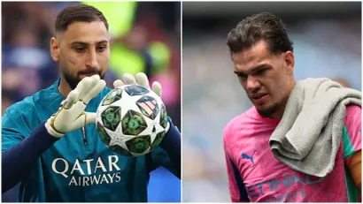 Đanluiđi Donaruma i Ederson (©Reuters)