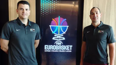 Petar Pešić i Siniša Prpa (© MozzartSport)