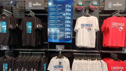 Detalj iz fan šopa (©Mozzartsport)