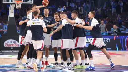Košarkaši Srbije (©MN Press)