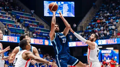 Detalj sa meča (©FIBA basketball)