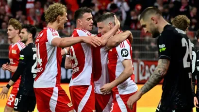 Andrej Ilić sa saigračima u Unionu (©AFP)