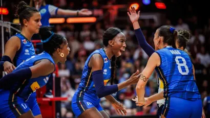 Odbojkašice Italija (©FIVB)
