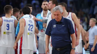 Detalj posle utakmice sa Finskom (©Star Sport)