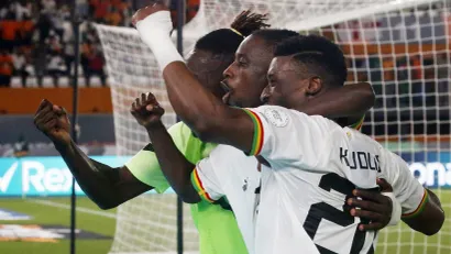 Reprezentativci Gane (©Reuters)