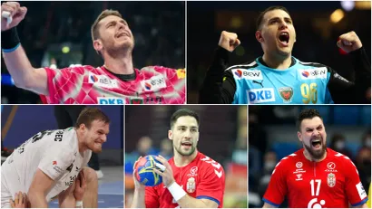 Mijajlo Marsenić, Dejan Milosavljev, Dragan Pešmalbek, Lazar Kukić i Bogdan Radivojević (©Guliver image, ©Reuters, ©Starsport)