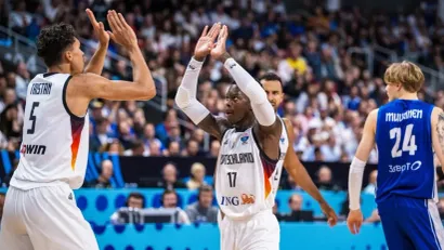 Denis Šreder i Johanes Timan (©FIBA Basketball)