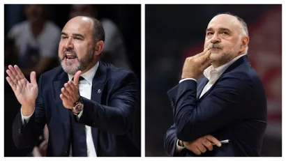 Ćus Mateo i Pablo Laso (Foto: Starsport)