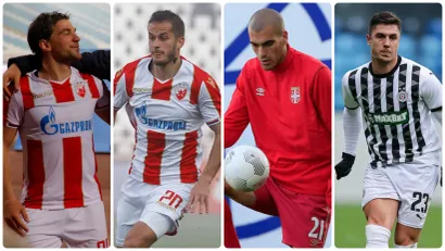 Filip Stojković, Goran Čaušić, Fejsal Mulić i Nemanja Nikolić (©Starsport)