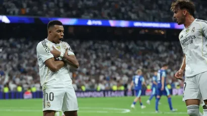 Embape proslavlja gol (©AFP)