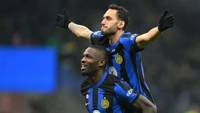 Markus Tiram i Hakan Čalhanoglu (©Reuters)