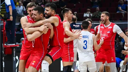 Slavlje odbojkaša Srbije (FIVB)