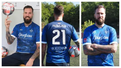 Miroslav Raduljica na promociji (Foto: FK Železničar)