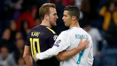 Hari Kejn i Kristijano Ronaldo (©Reuters)
