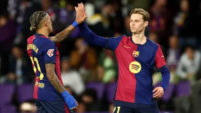 Rafinja i Frenki de Jong (©Reuters)