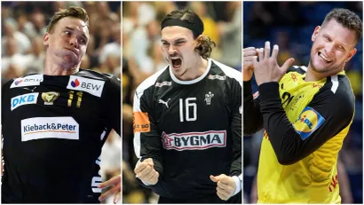 Lase Anderson, Janik Grin i Kevin Meler (©Reuters)