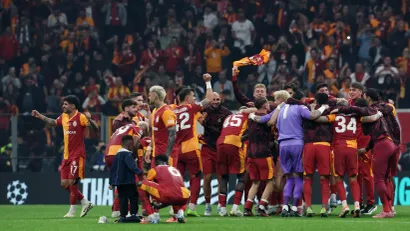 Fudbaleri Galatasaraja (©Reuters)