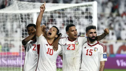 Fudbaleri Ujedinjenih Arapskih Emirata (©AFP)