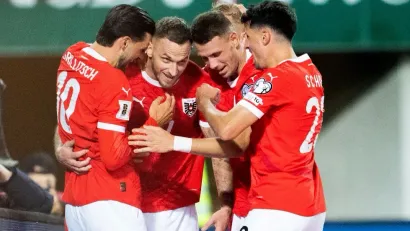 Reprezentativci Austrije (©AFP)