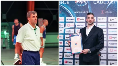 Željko Obradović i Dušan Alimpijević (© MN Press)