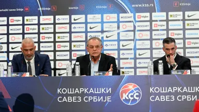 Filip Sunturlić, Nebojša Čović i Dušan Alimpijević (©MN Press) 