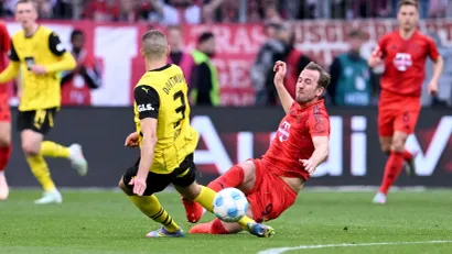 Valdemar Anton (Dortmund) i Hari Kejn (Bajern)