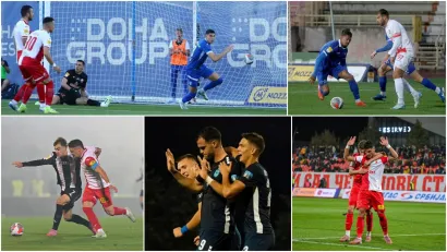 (@FK Novi Pazar/FK Radnički/MNPress/FK Železničar Instagram/FK Vojvodina, Nenad Mihajlović)