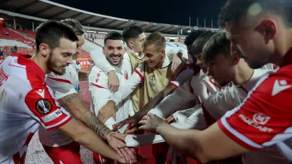 Fudbaleri Crvene zvezde (©Star Sport)